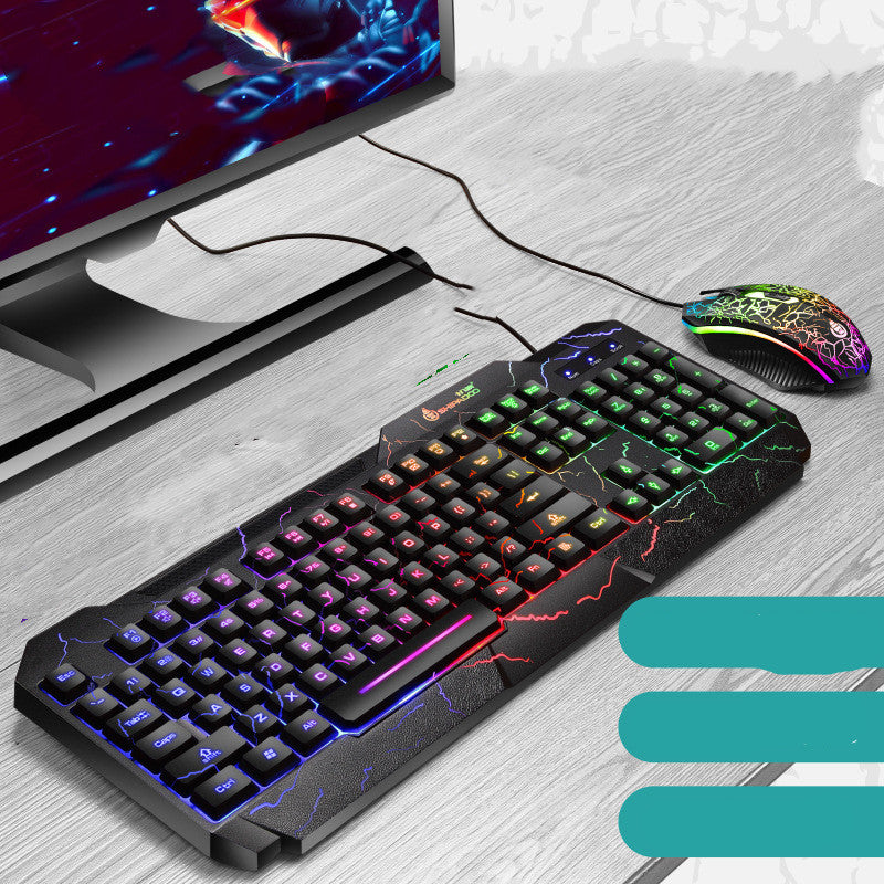 Cracked Keyboard And Mouse USB