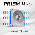 PRISM 4 RS 12cm ARGB 4 Pin Computer Case Fan Quiet Cooling 12V Large Air Volume 800-1600RPM for Desktop Gaming PC Build