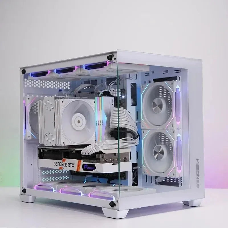 PRISM 4 RS 12cm ARGB 4 Pin Computer Case Fan Quiet Cooling 12V Large Air Volume 800-1600RPM for Desktop Gaming PC Build