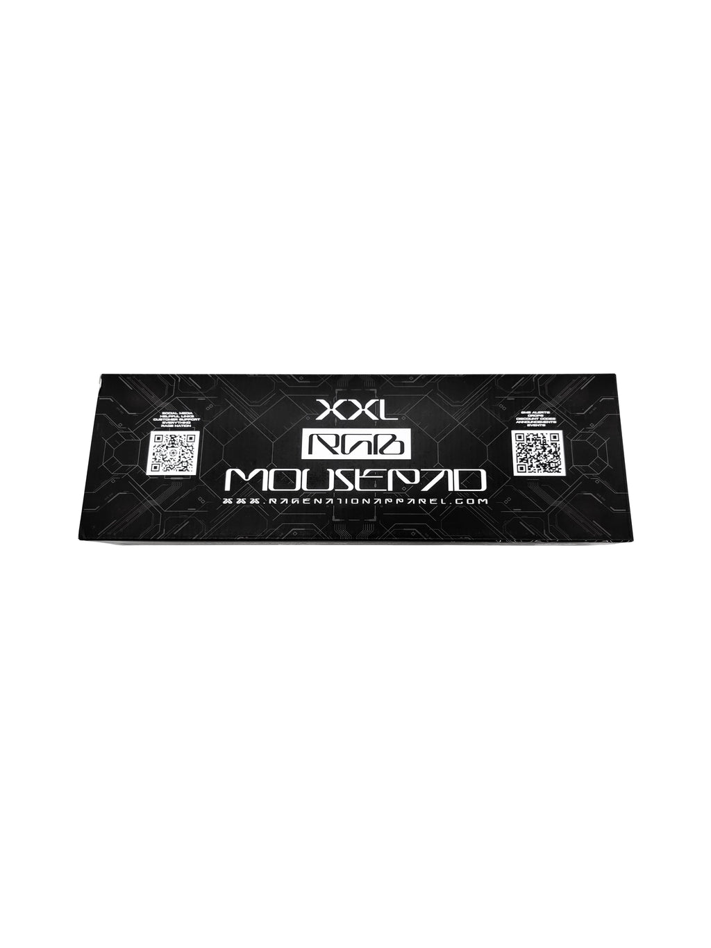 WOUNDS TO WISDOM V1 ✦ MONOCHROME ✦ XXL RGB Gaming Mouse Pad
